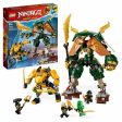 Construction set Lego Ninjago 71794 The Ninjas Lloyd and Arin robot team Hot on Sale