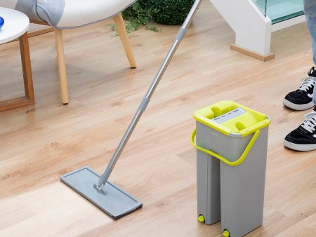 Mop with Dual Action Bucket Klirimop InnovaGoods For Cheap