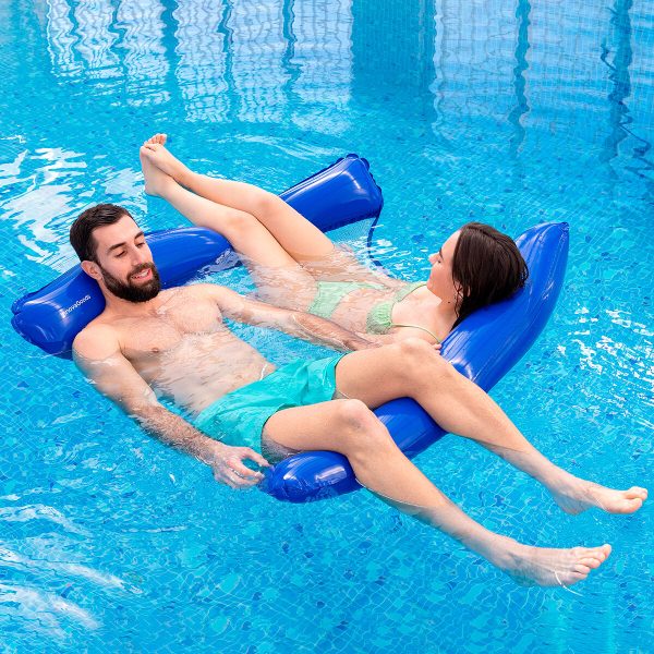 Double Floating Water Hammock for Swimming Pool Twolok InnovaGoods Online