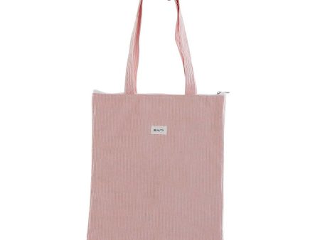 Shopping Bag Versa Corduroy Pink 40 x 33 cm Cheap