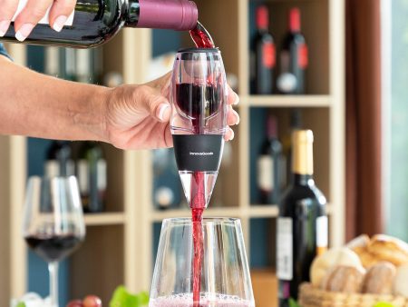 Wine Aerator with Filter, Stand and Carry Pouch Wineir InnovaGoods Sale