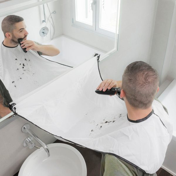 Beard-Trimming Bib with Suction Cups Bibdy InnovaGoods For Discount