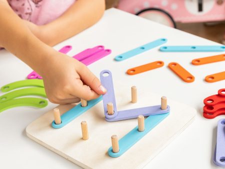 Wooden Set for Making Letters and Numbers Koogame InnovaGoods 27 Pieces Discount