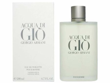 Men s Perfume Giorgio Armani EDT 200 ml Acqua Di Gio Discount