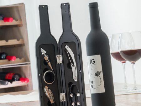 Bottle Wine Set InnovaGoods 5 Pieces Fashion