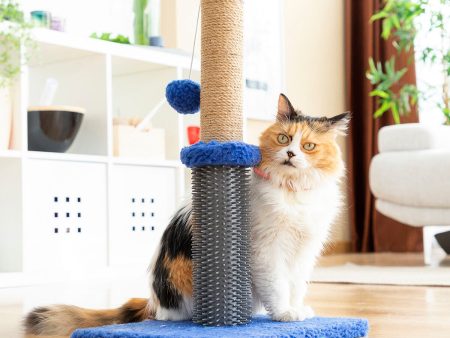 Cat Scratching and Massage Post with Ball Miausage InnovaGoods For Cheap