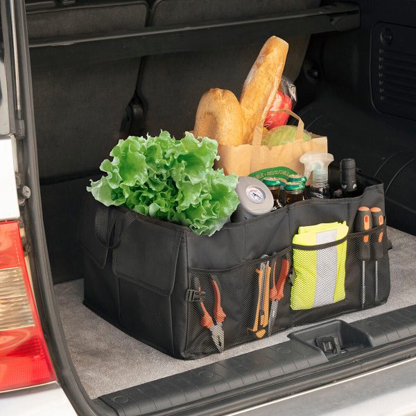 Folding Car Boot Organiser Carry InnovaGoods on Sale