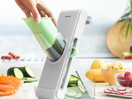 5-in-1 Folding Vegetable Slicer Mandolin Slichen InnovaGoods For Cheap