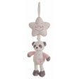 Musical Rattle Baby Panda 35 cm Star Pink Supply