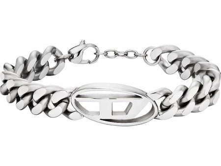 Men s Bracelet Diesel DX1432040 Stainless steel Online Sale