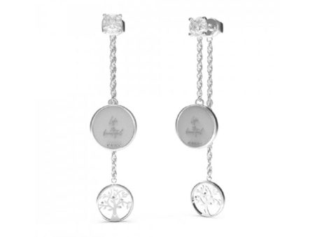 Ladies  Earrings Guess JUBE01444JWRHT-U Stainless steel 2 cm For Cheap