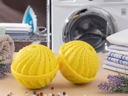 Balls for Washing Clothes without Detergent Delieco InnovaGoods Pack of 2 units Supply