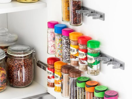 Adhesive and Divisible Spice Organiser Jarlock x20 InnovaGoods Online now