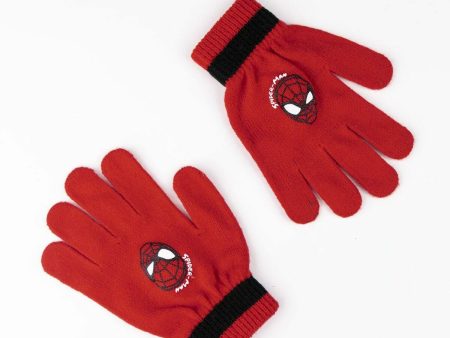 Gloves Spider-Man Red 2-8 Years Cheap