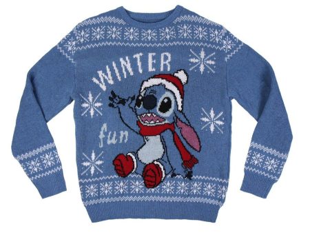 Unisex Jumper Stitch Blue For Cheap