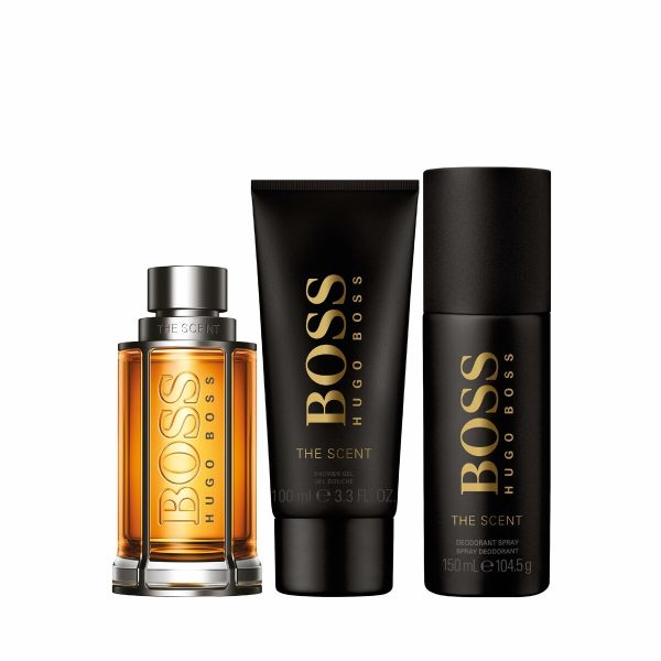 Men s Perfume Set Hugo Boss-boss The Scent 3 Pieces Online