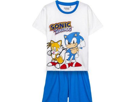 Children s Pyjama Sonic Blue Light Blue Sale