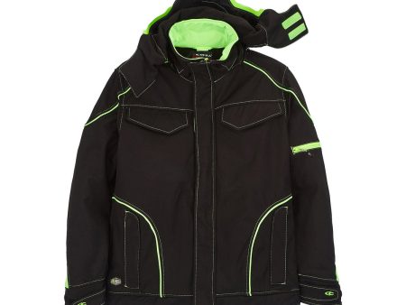 Jacket Cofra Tecka Lime Light Black (52) Hot on Sale