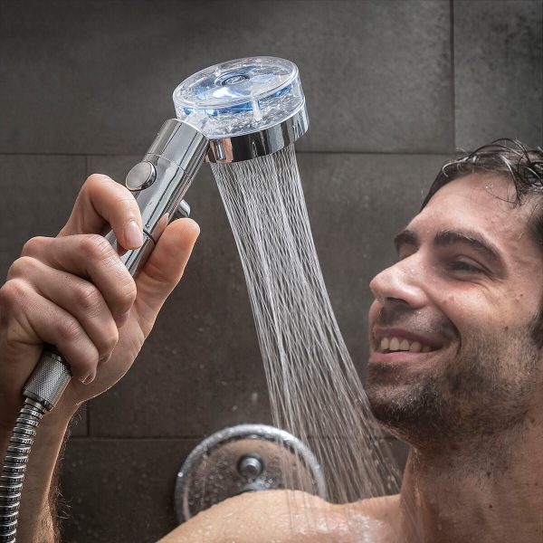 Eco-shower with Pressure Propeller and Purifying Filter Heliwer InnovaGoods on Sale