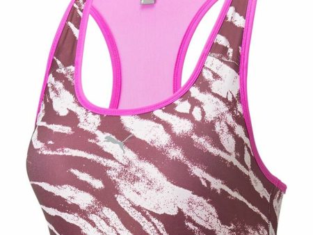 Sports Bra Puma Mid Impact Fuchsia Online Sale