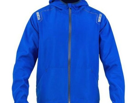 Adult-sized Jacket Sparco Stopper Blue For Discount