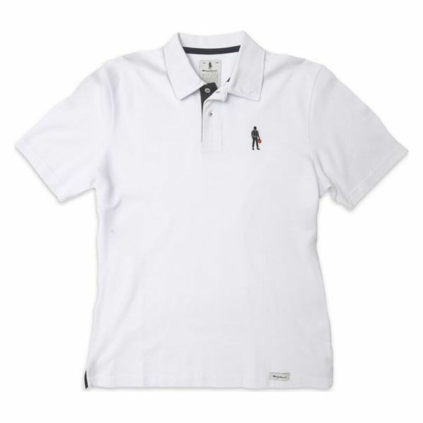 Men’s Short Sleeve Polo Shirt OMP Driver Icon White Cheap