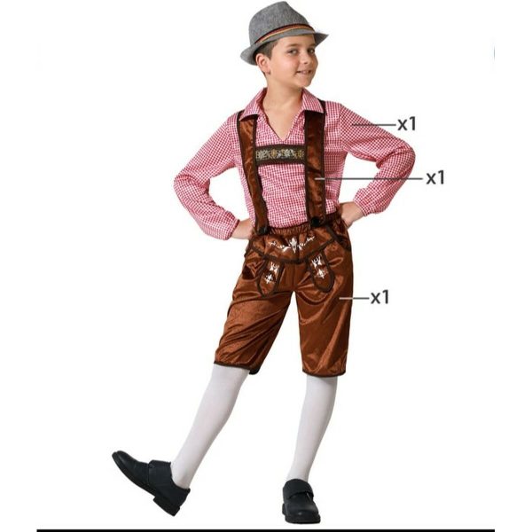 Children s costume Brown German on Sale