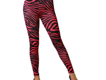 Leggings Pink Stripes Cheap