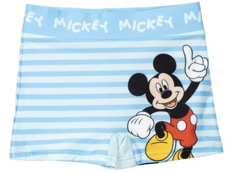 Boys Swim Shorts Mickey Mouse Blue Cheap