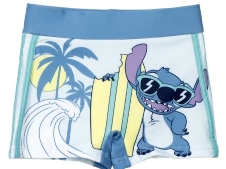 Boys Swim Shorts Stitch Blue Online Sale