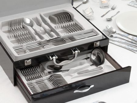 Stainless Steel Cutlery Set Cook D`Lux InnovaGoods 72 Pieces Online