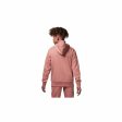 Hooded Sweatshirt for Girls Jordan Jumpman Sustainable White Pink Discount