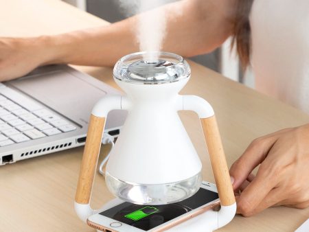 3-in-1 Wireless Charger, Aroma Diffuser and Humidifier Misvolt InnovaGoods Cheap