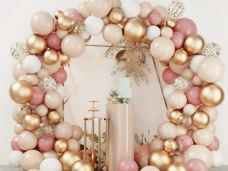 Tender Pink Gold Balloon Garland Arch Kit Wedding Birthday Party Decoration Adult Kids Baby Shower Decor Ballon Wedding Supplies For Sale