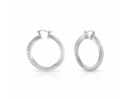 Ladies  Earrings Guess JUBE01486JWRHT-U Online Hot Sale