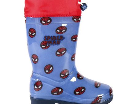 Children s Water Boots Spider-Man Blue Hot on Sale