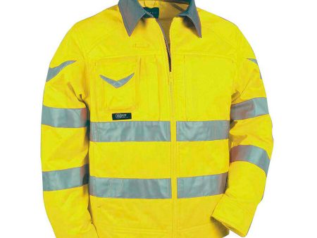 Jacket Cofra Warning Yellow Cheap