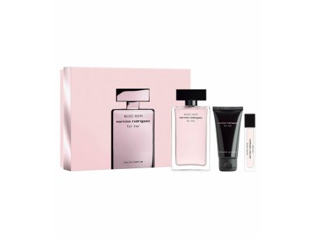 Women s Perfume Set Narciso Rodriguez Musc Noir 3 Pieces Online