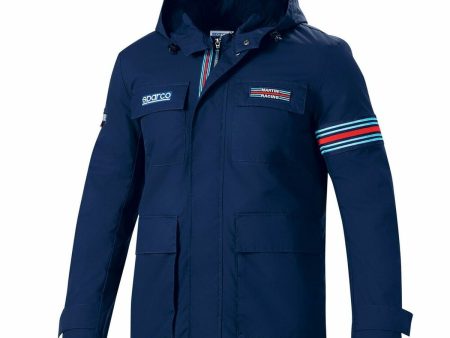 Jacket Sparco Martini Racing Navy Blue M Online Hot Sale