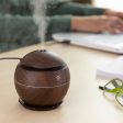 Mini Humidifier Scent Diffuser Dark Walnut InnovaGoods For Sale