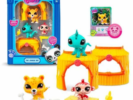 Playset Bandai Littlest pet Shop Tiki Jungle For Sale