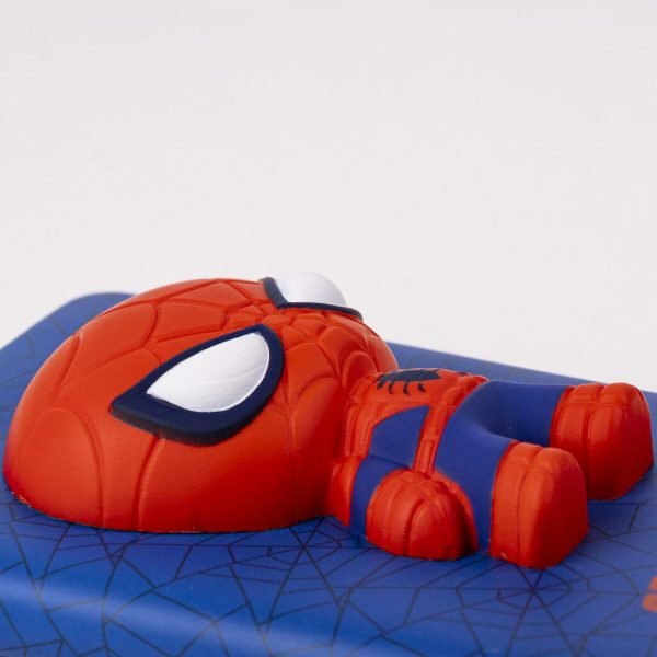 Notebook Spider-Man SQUISHY Blue 18 x 13 x 1 cm Fashion