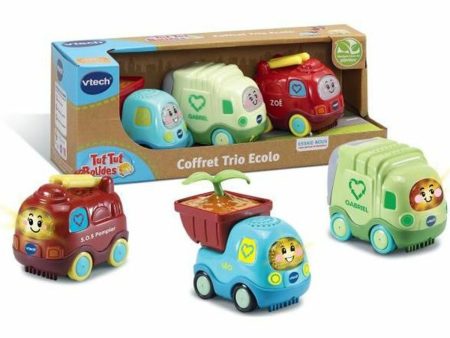 Playset Vtech Tut Tut Bolides Ecolo Trio Box (FR) For Sale