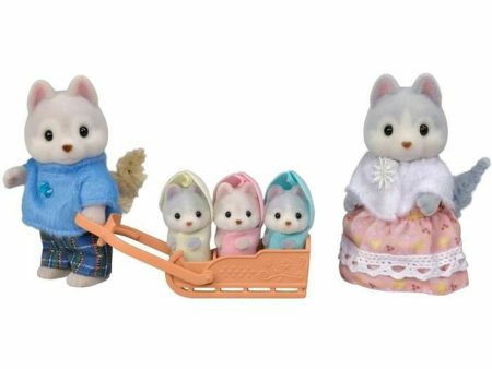 Set of Dolls Sylvanian Families The Husky Family on Sale