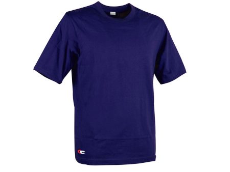 Men’s Short Sleeve T-Shirt Cofra Zanzibar Navy Blue Online