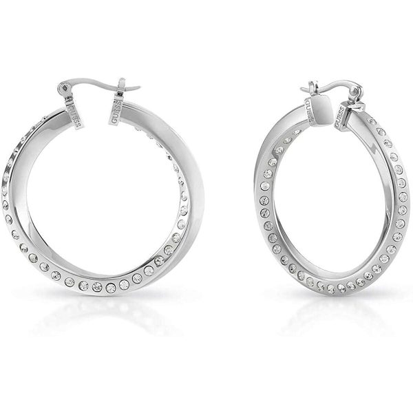 Ladies  Earrings Guess JUBE01486JWRHT-U Online Hot Sale