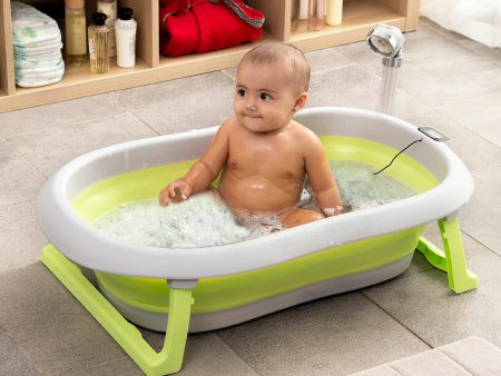 Evolutionary Folding Baby Bathtub Fovibath InnovaGoods For Cheap