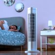 Tower ventilator Fankol InnovaGoods White 50 W Online now