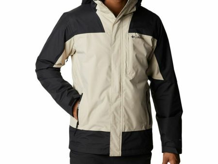 Adult-sized Jacket Columbia Electric Peak Black Beige 2-in-1 With hood Sale