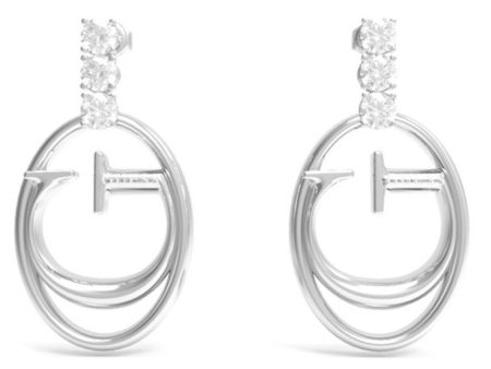 Ladies  Earrings Guess JUBE01039JWRHT-U Stainless steel For Sale